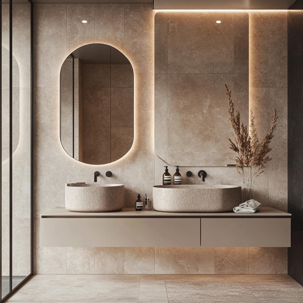 Cerâmica para banheiro: 65 propostas para decorar e inovar