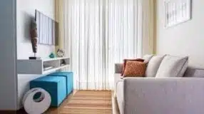 Foto de lustre para sala pequena