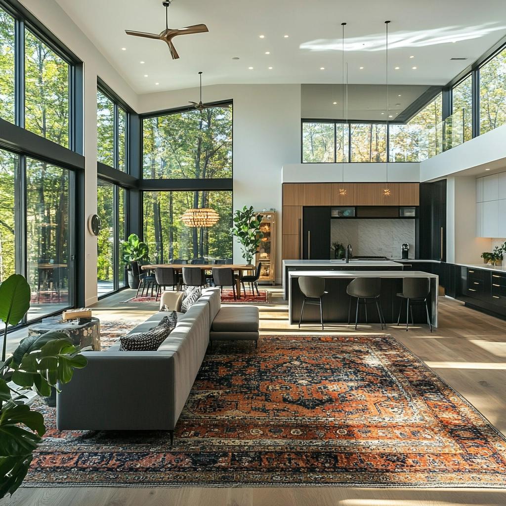 Open Concept Design: 25 Photos and Tips to Enhance Your Space 6 Conceito Aberto: 25 Dicas e Imagens para Valorizar Seu Ambiente