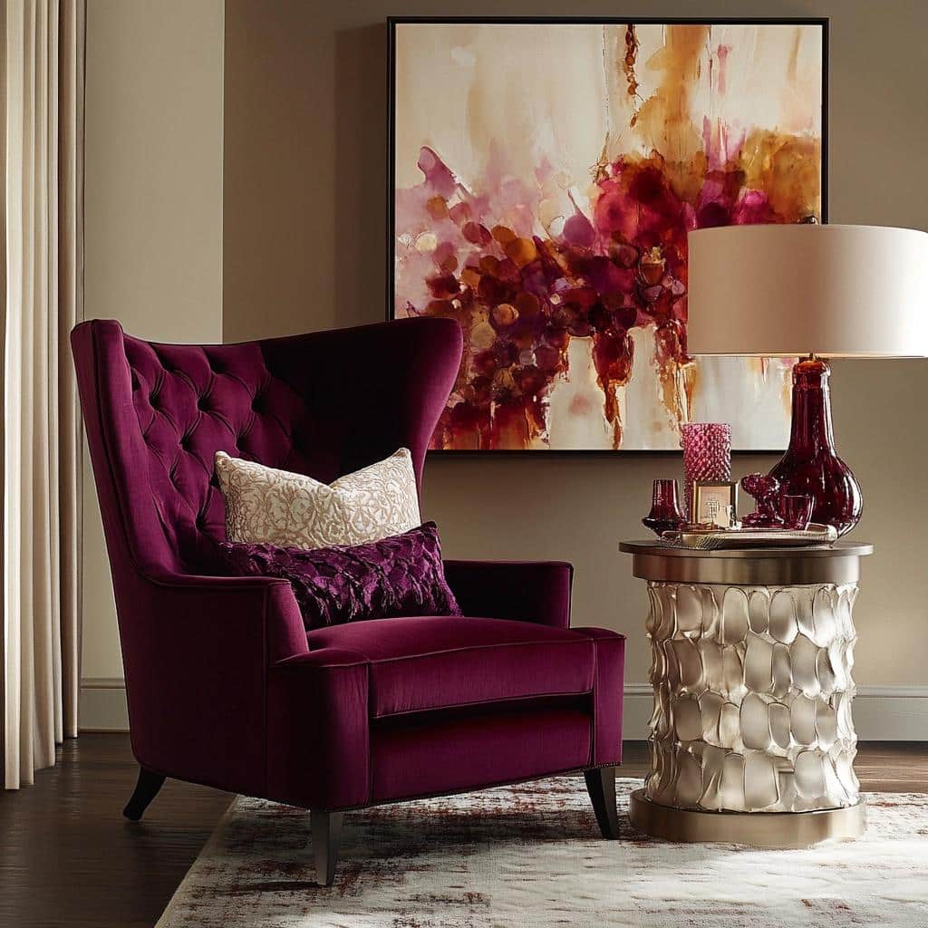Cor Marsala: Elegância e Requinte na Decoração