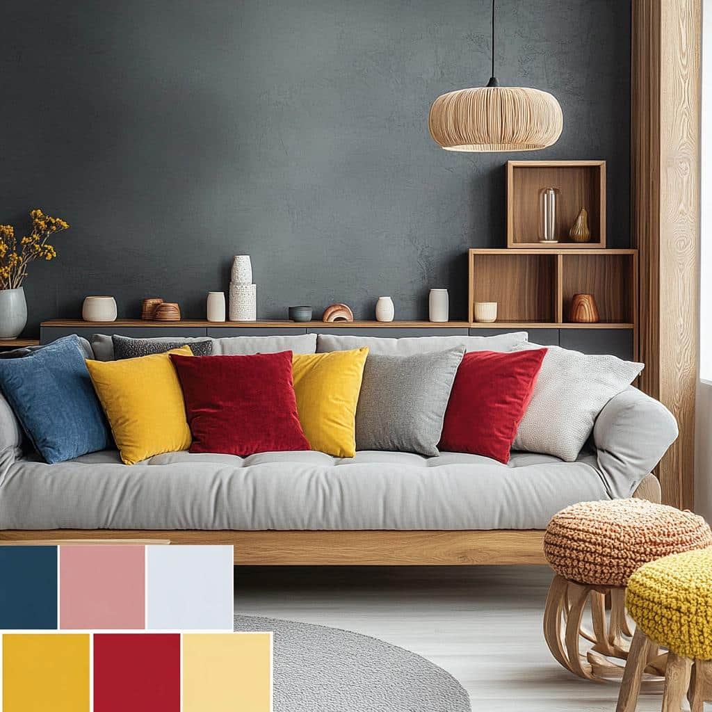 7 Colors That Go Well with Gray and How to Use Them in Decoration 6 6 Cores que Combinam com o Cinza e Como Usá-las na Decoração