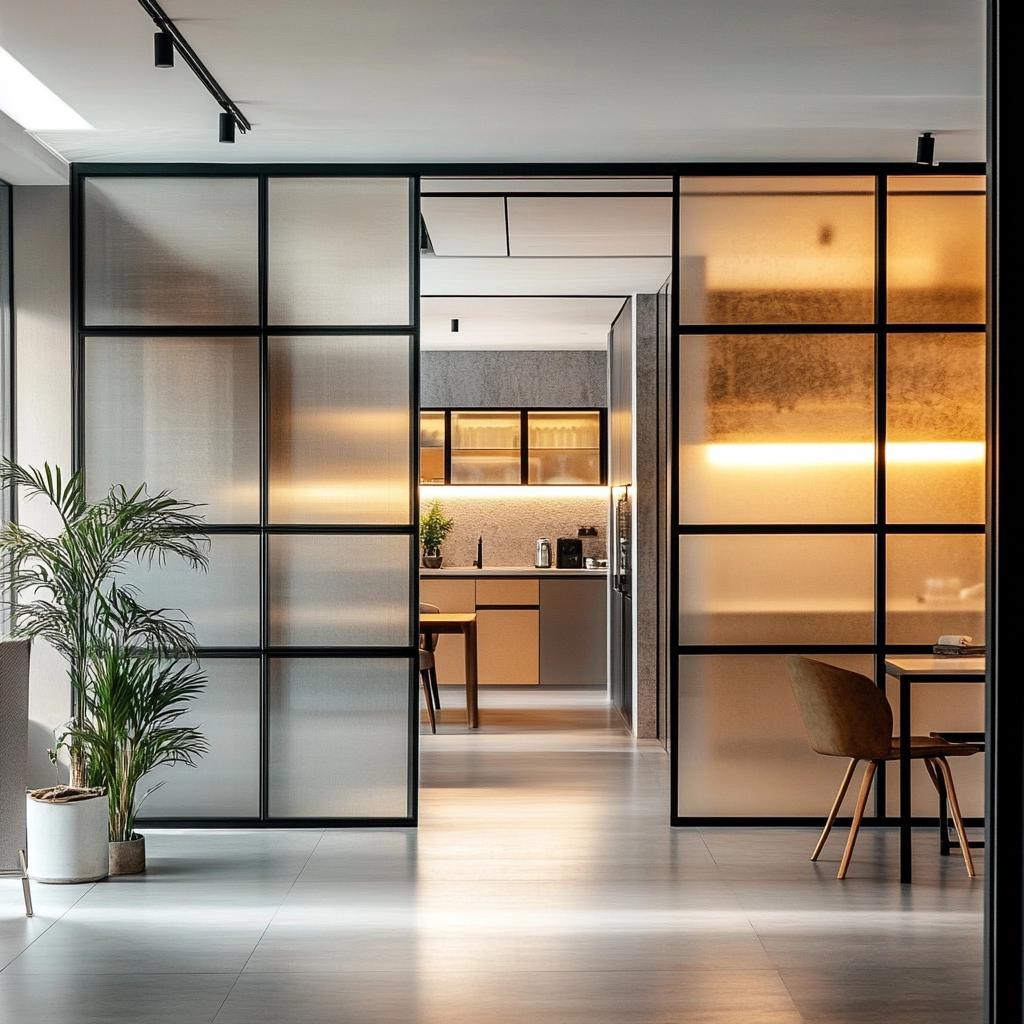 The Essential Glass Divider for Organizing Your Spaces 8 Divisória de vidro: essencial para organizar ambientes