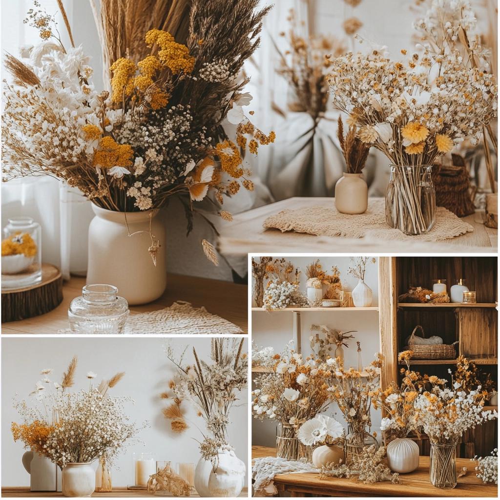 Flores Secas: 40 Ideias Criativas para Decoração