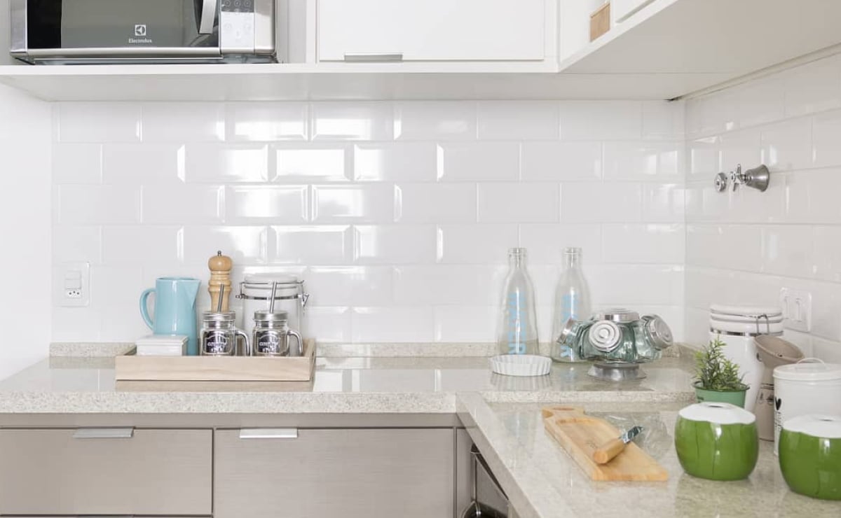 Image showing white granite