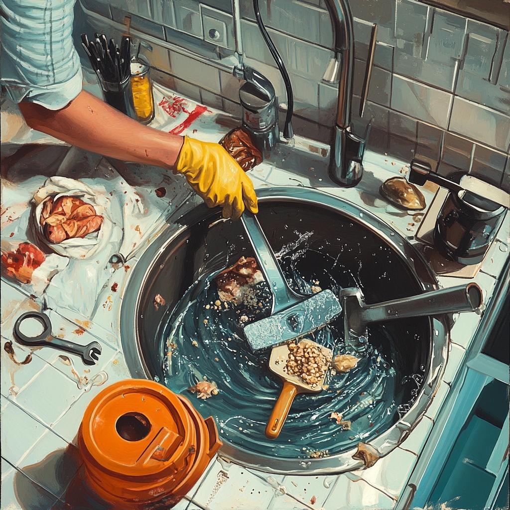 how to unclog a garbage disposal with standing water 3 how to unclog a garbage disposal with standing water
