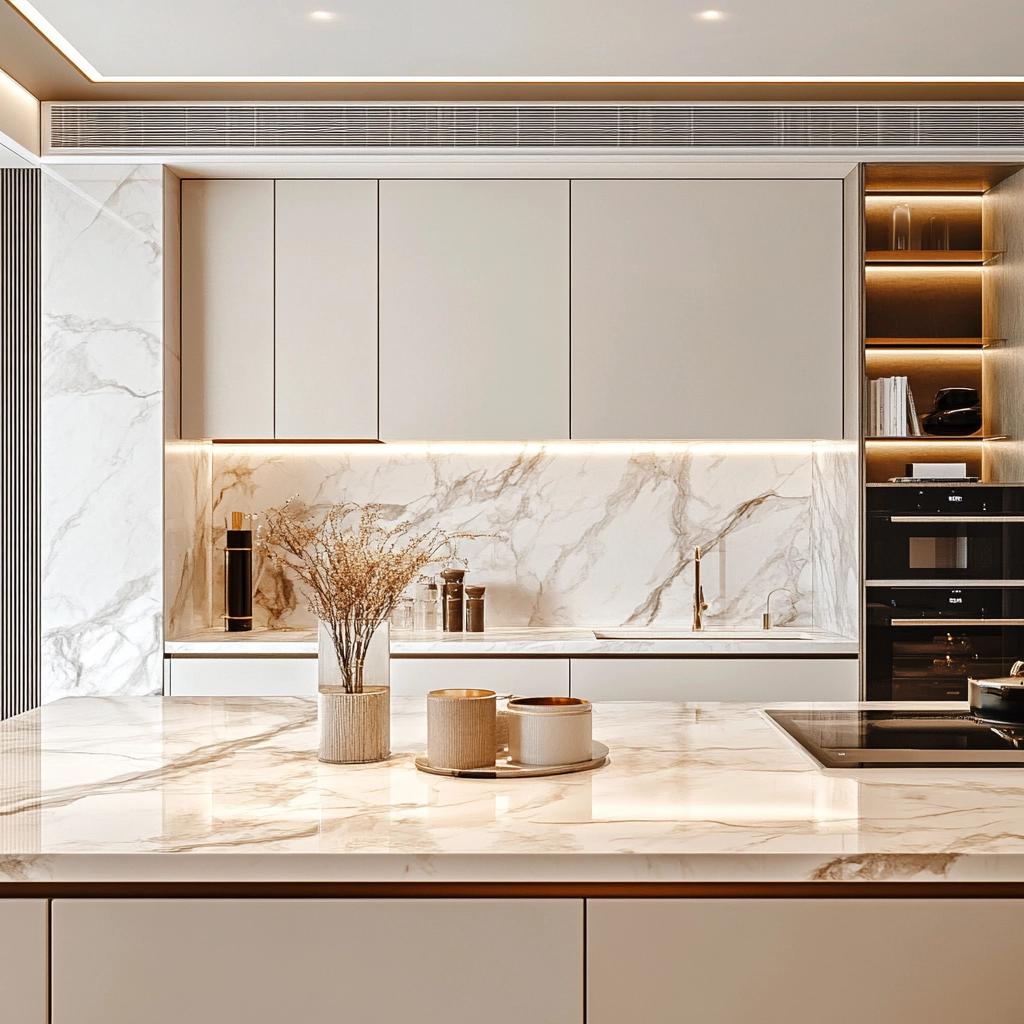 Como Usar Mármore Calacata e Elevar a Elegância da Sua Casa