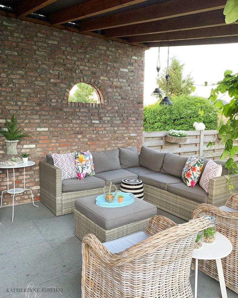 Garden Furniture: 50 Inspirations to Decorate Your Space 7 Poltrona com estofado impermeável.