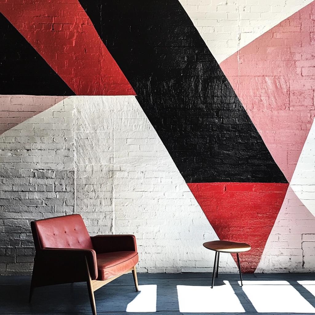Parede Geométrica: 70 Inspirações Para Decorar