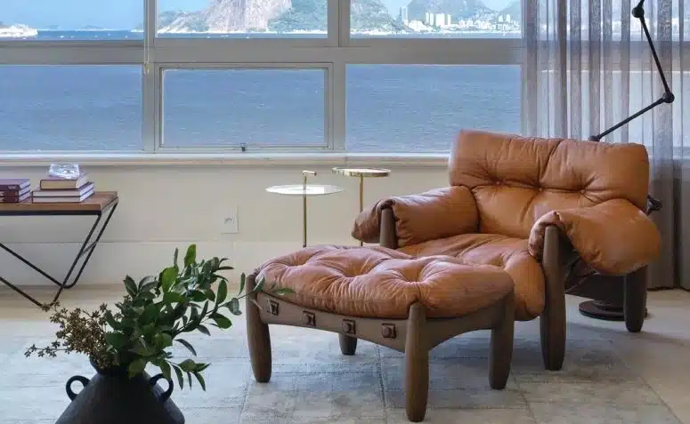 70 Leather Armchair Designs for Impeccable Home Decoration 3 Foto de poltrona de couro