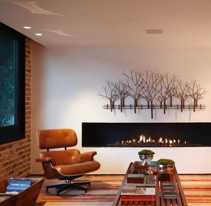 70 Leather Armchair Designs for Impeccable Home Decoration 9 Foto de poltrona de couro