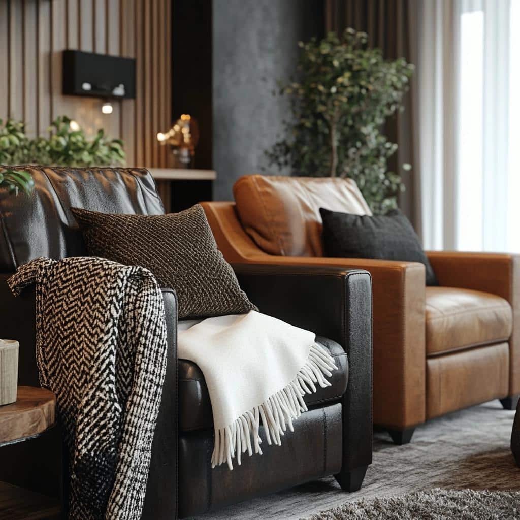 70 Leather Armchair Designs for Impeccable Home Decoration 6 70 Modelos de Poltrona de Couro para uma Decoração Impecável