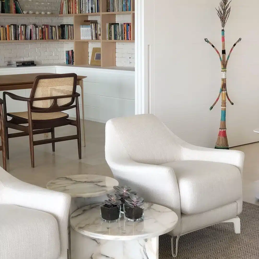 poltronas com design funcional e confortável