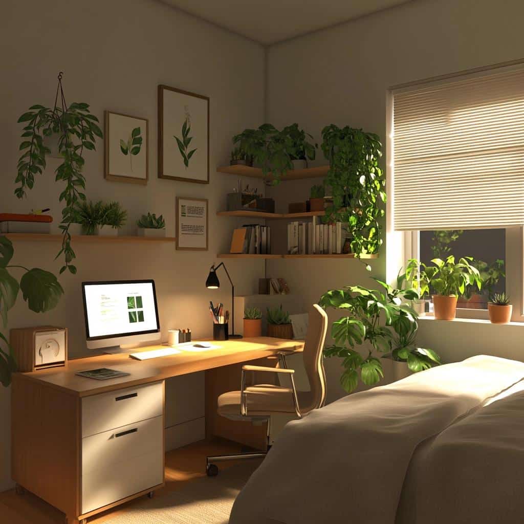 60 Modern and Stylish Bedroom Office Ideas 8 6 Opções Modernas e Estilosas de Quarto com Escritório