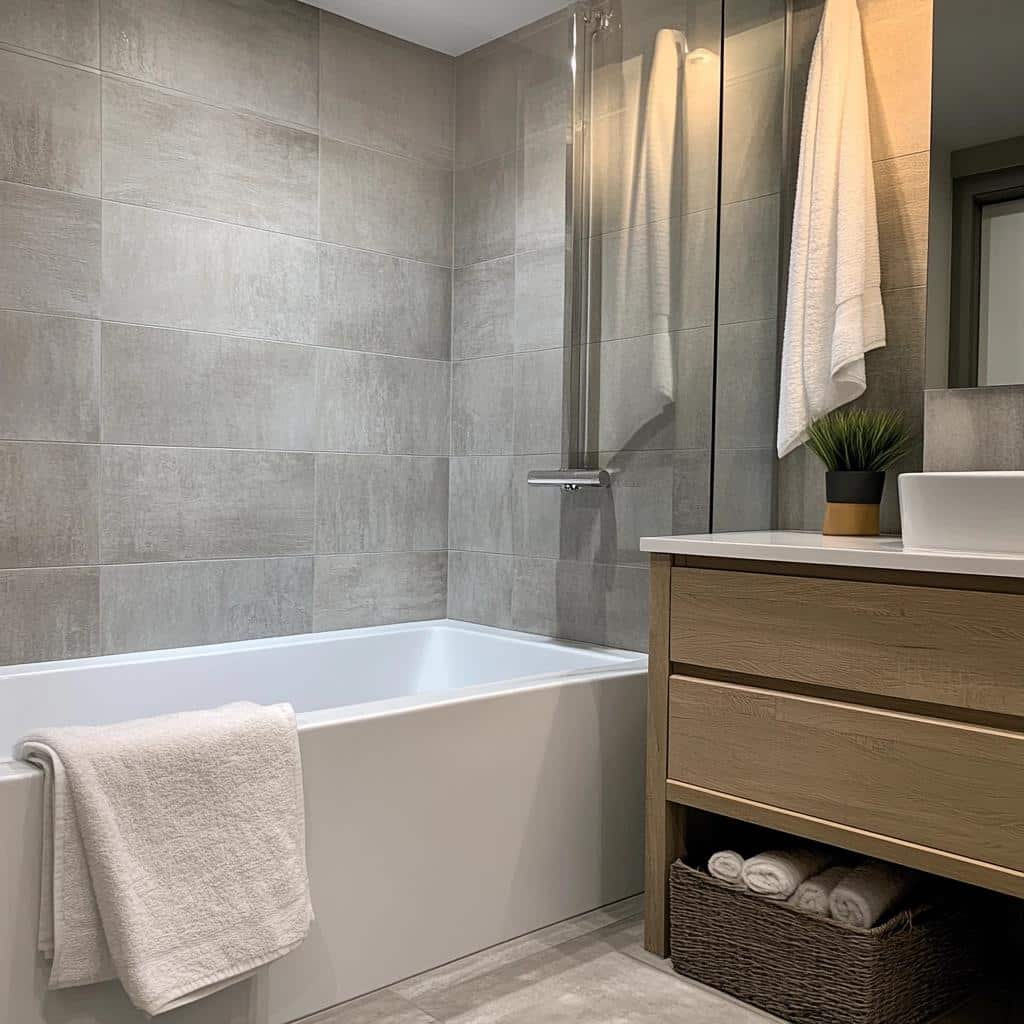 26 Ideias de Revestimento Cinza para Ambientes Modernos