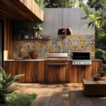 Inspiring BBQ Space Designs: 70 Gorgeous Finishes for Your Grill Area Revestimento para Churrasqueira: 70 Composições Inspiradoras