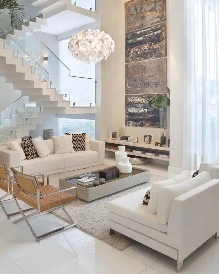 Foto de sala com escada 6 - 6