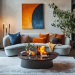 6 ambientes com sofá curvo que vão inspirar sua decoração