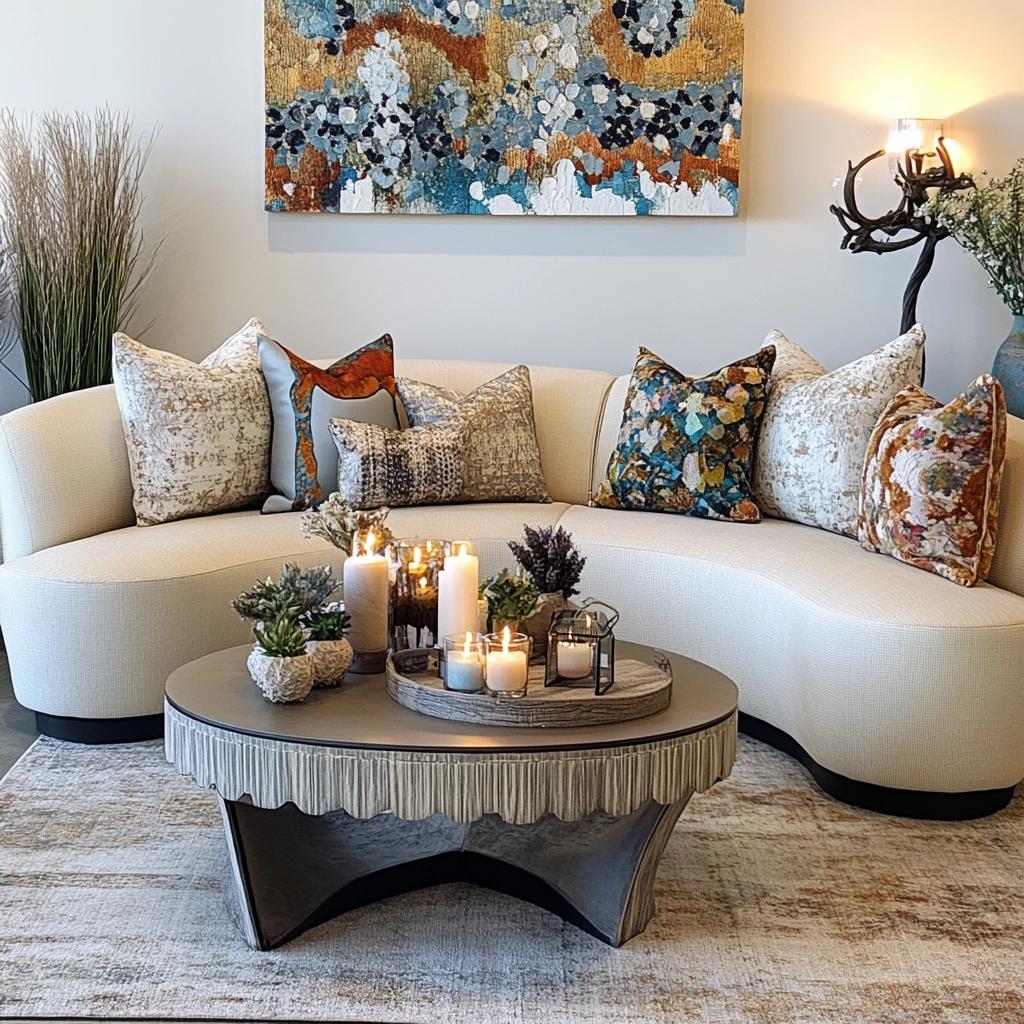 50 Inspiring Curved Sofa Designs for Your Home 6 6 ambientes com sofá curvo que vão inspirar sua decoração