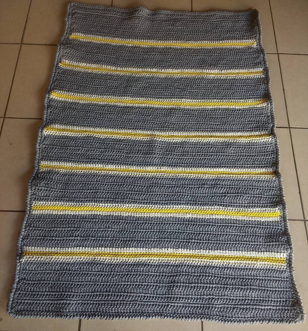 90 Rectangular Crochet Rug Designs and Tutorials for Your Home 7 Foto de tapete de crochê retangular 2.