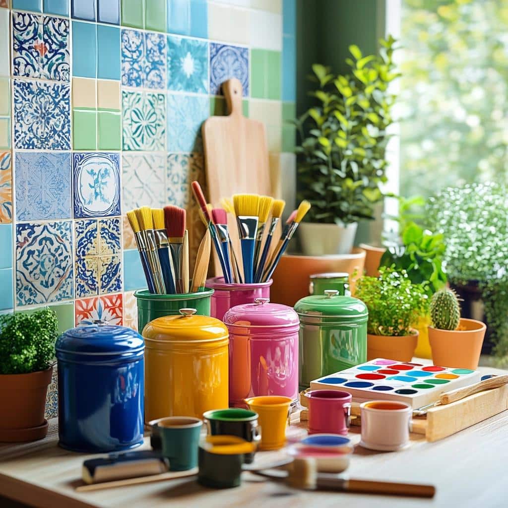 5 Tips for Using Tile Paint to Achieve the Best Results 6 5 Dicas para Pintar Azulejos e Transformar Seu Ambiente