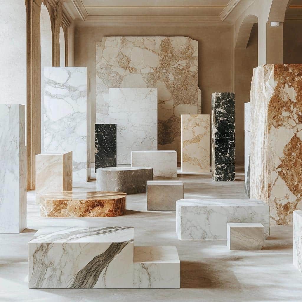 Explore the Types of Marble and How to Use Them in Your Decor