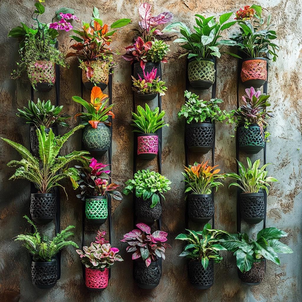 Vasos de Parede: 40 Ideias Para Transformar Seu Jardim Suspenso