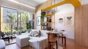 60 Perfect Lampshade Designs to Illuminate and Decorate Your Living Room 9 100 formas de usar cores em sala pequena