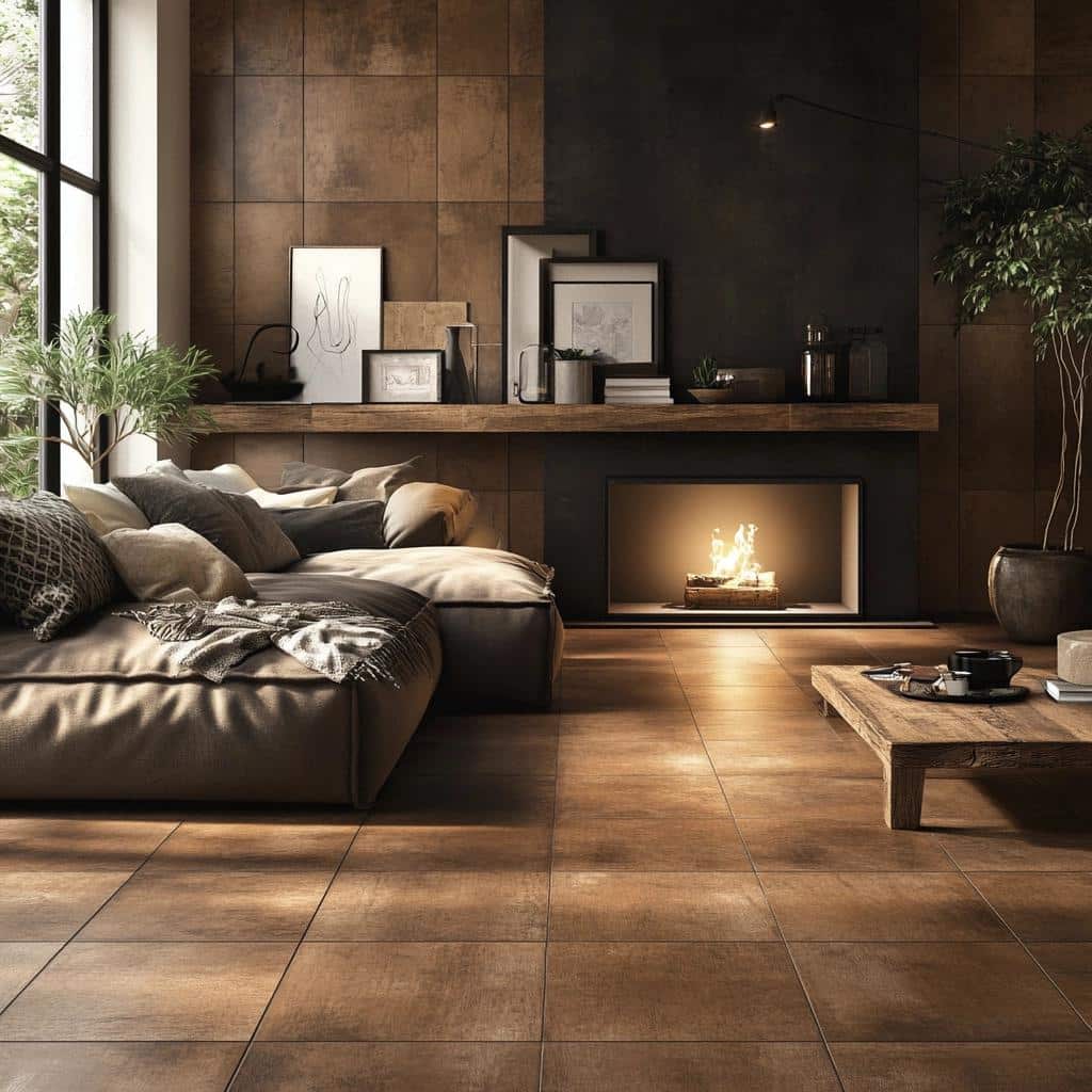 Porcelanato Marrom: Significados e Inspirações para sua Decoração