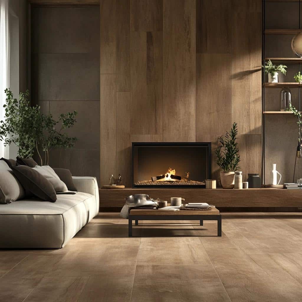 Porcelanato Marrom: Significados e Inspirações para sua Decoração