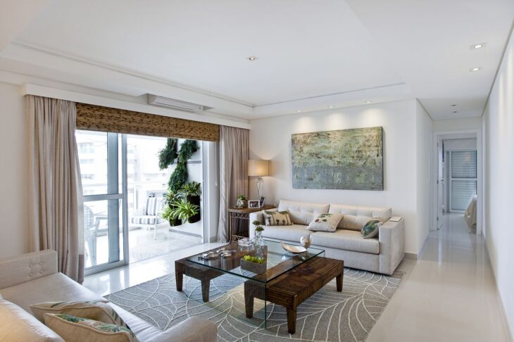 60 Perfect Lampshade Designs to Illuminate and Decorate Your Living Room 2 Foto: Reprodução / Bianka Mugnatto