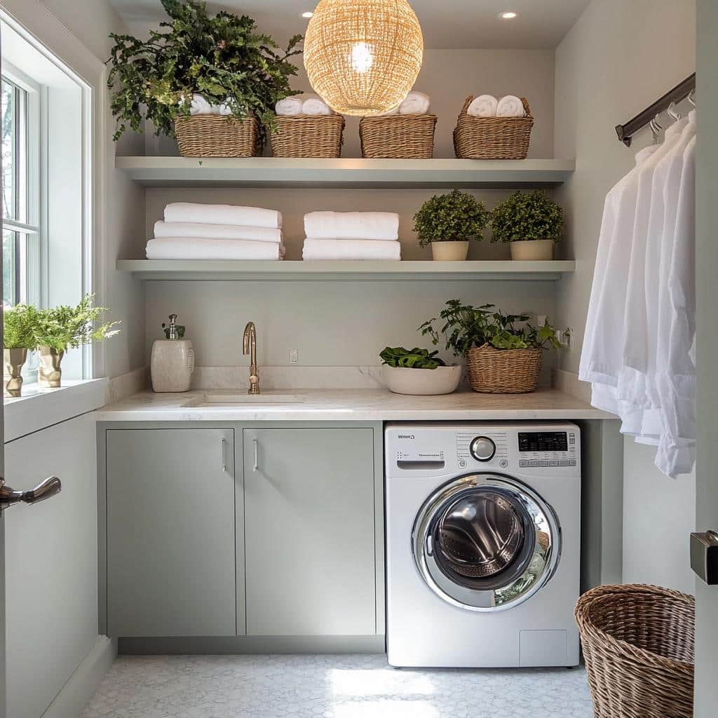 Practical Tips and Solutions for a Functional Laundry Room 4 Guia Prático para Montar uma Área de Serviço Funcional