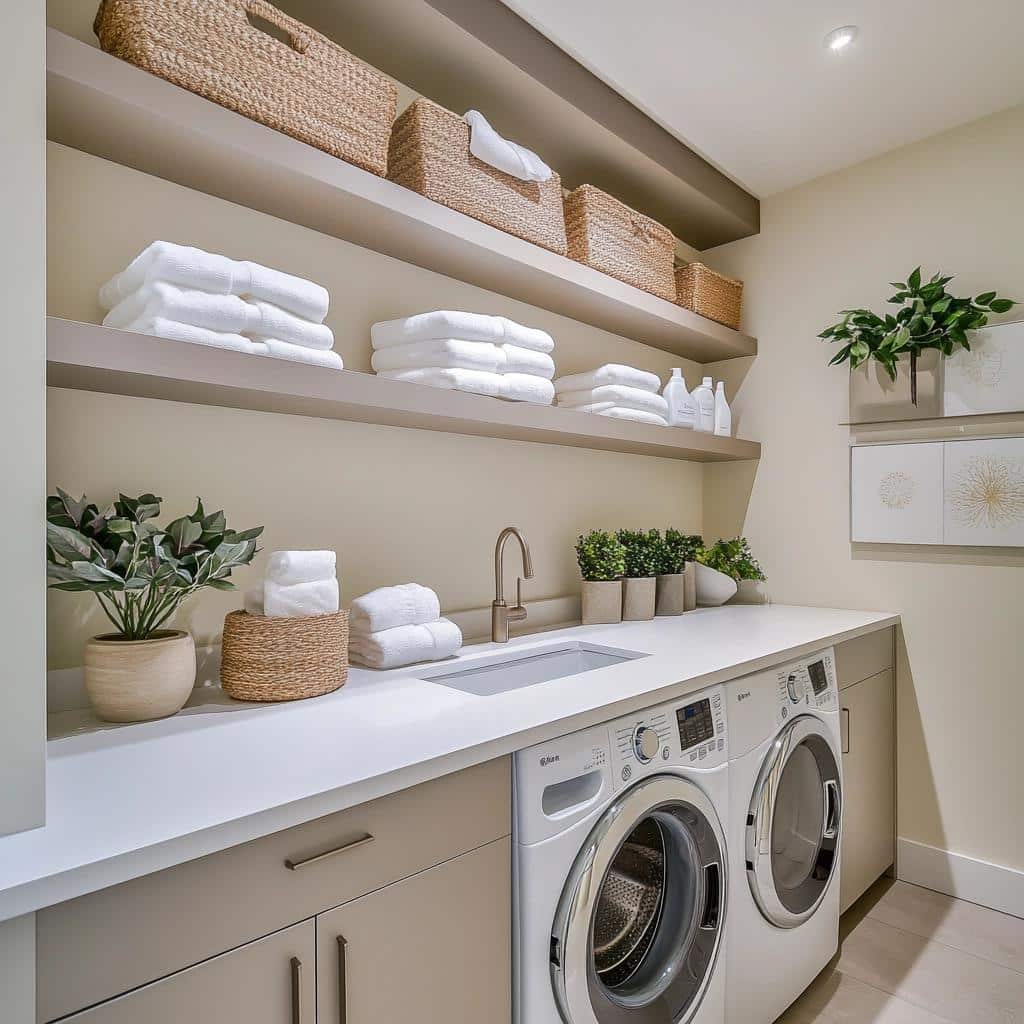 Practical Tips and Solutions for a Functional Laundry Room 6 Guia Prático para Montar uma Área de Serviço Funcional