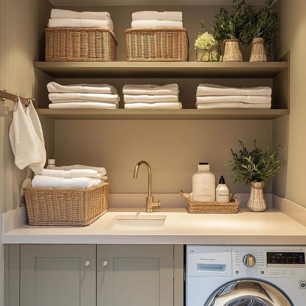 Practical Tips and Solutions for a Functional Laundry Room 8 Guia Prático para Montar uma Área de Serviço Funcional