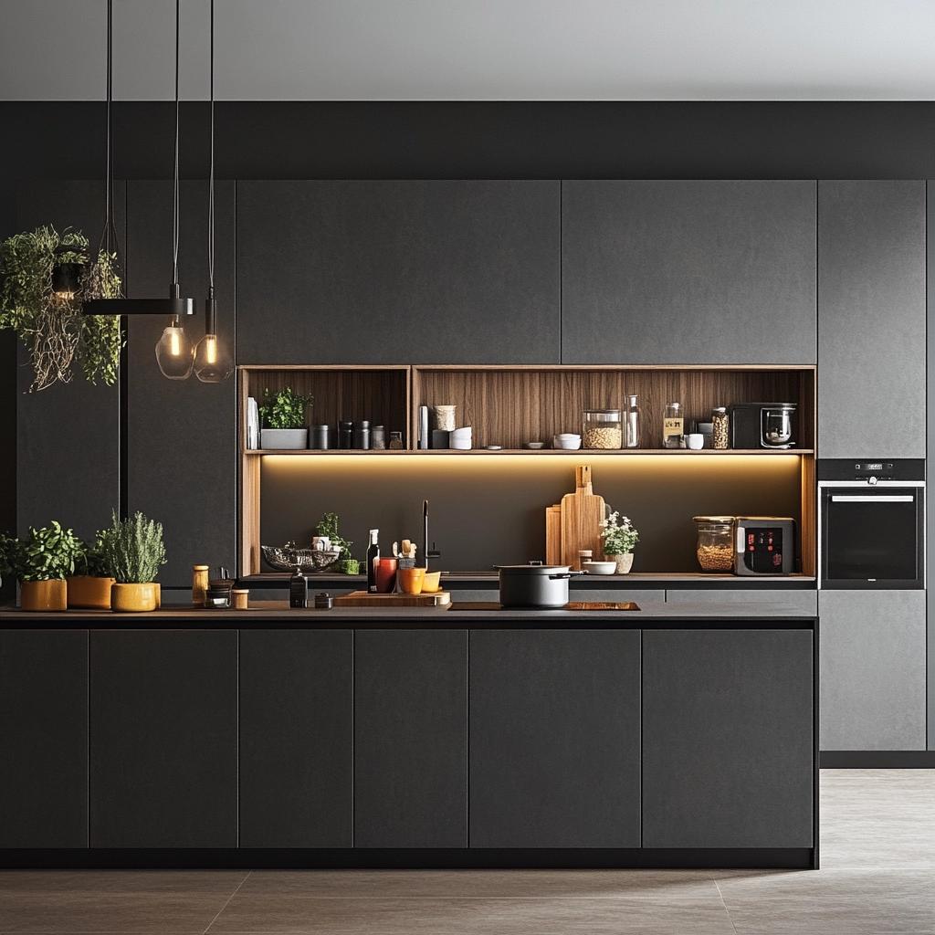 70 Gray Kitchen Cabinet Options for a Sophisticated Organization 1 70 Opções de Armário de Cozinha Cinza para Uma Organização Sofisticada