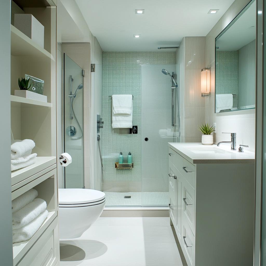 85 Functional Ideas for Small Bathrooms 1 Banheiros pequenos: 85 ideias funcionais para os menores espaços