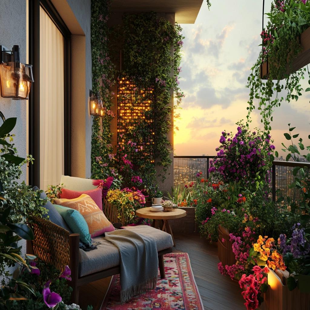 78 Cozy and Fresh House with Balcony Inspirations 4 Decoração de Varandas: 78 Ideias para um Ambiente Aconchegante