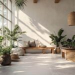 Dicas para usar cimento queimado branco na decoração