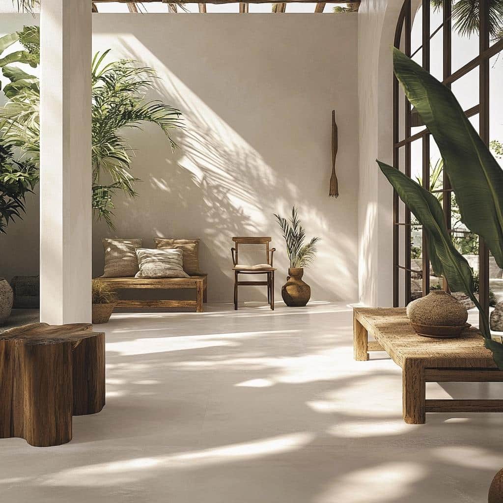 Decorating with White Burned Cement: Innovative Projects and Tips 4 Dicas para usar cimento queimado branco na decoração
