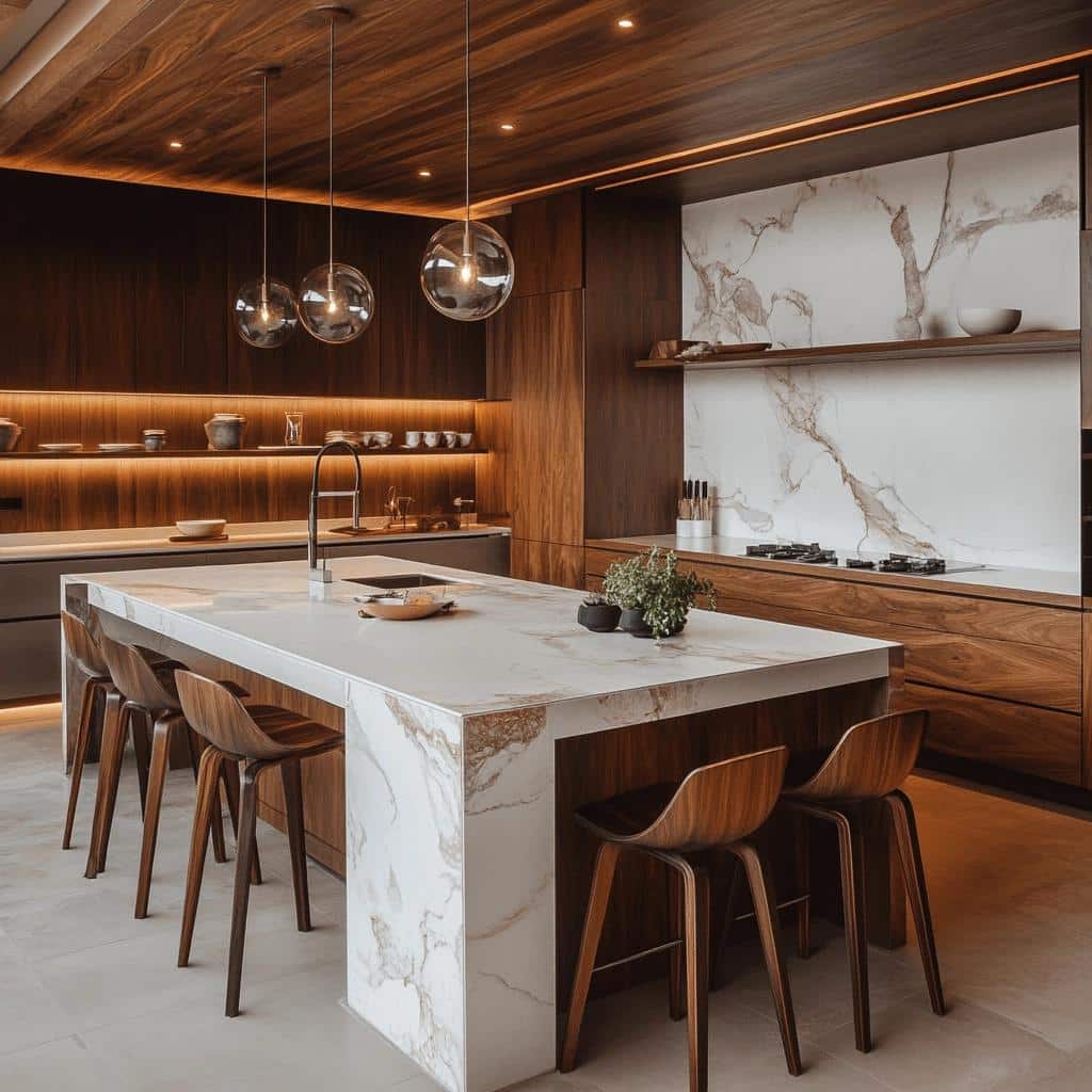 60 Fotos de Cozinhas Grandes para Inspirar sua Decoração