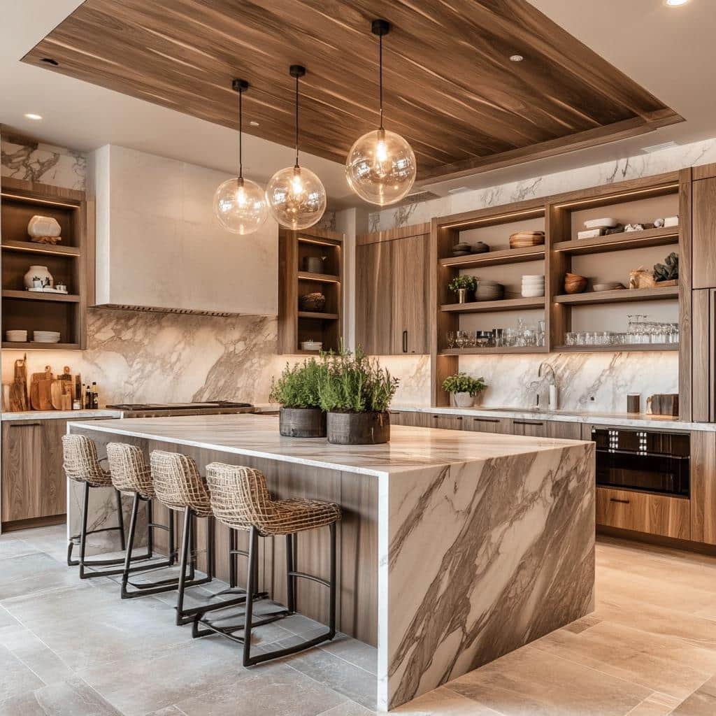 60 Fotos de Cozinhas Grandes para Inspirar sua Decoração