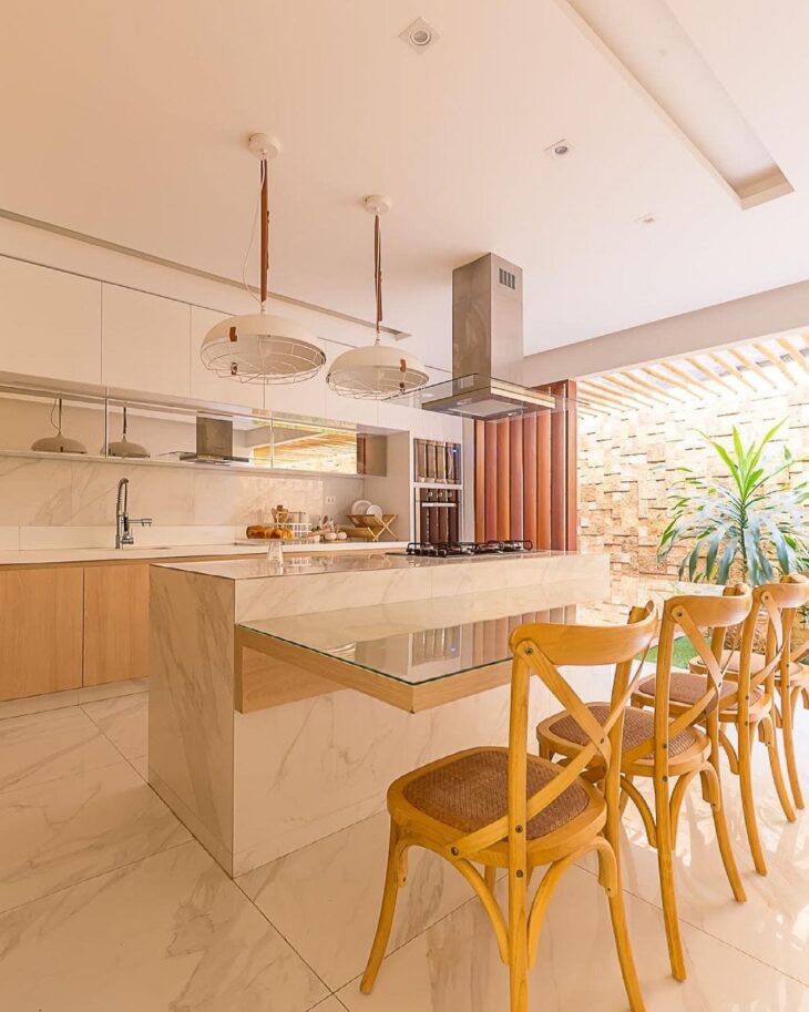55 Planned Kitchen Island Designs to Ignite Your Inner Chef 2 Fogão na ilha