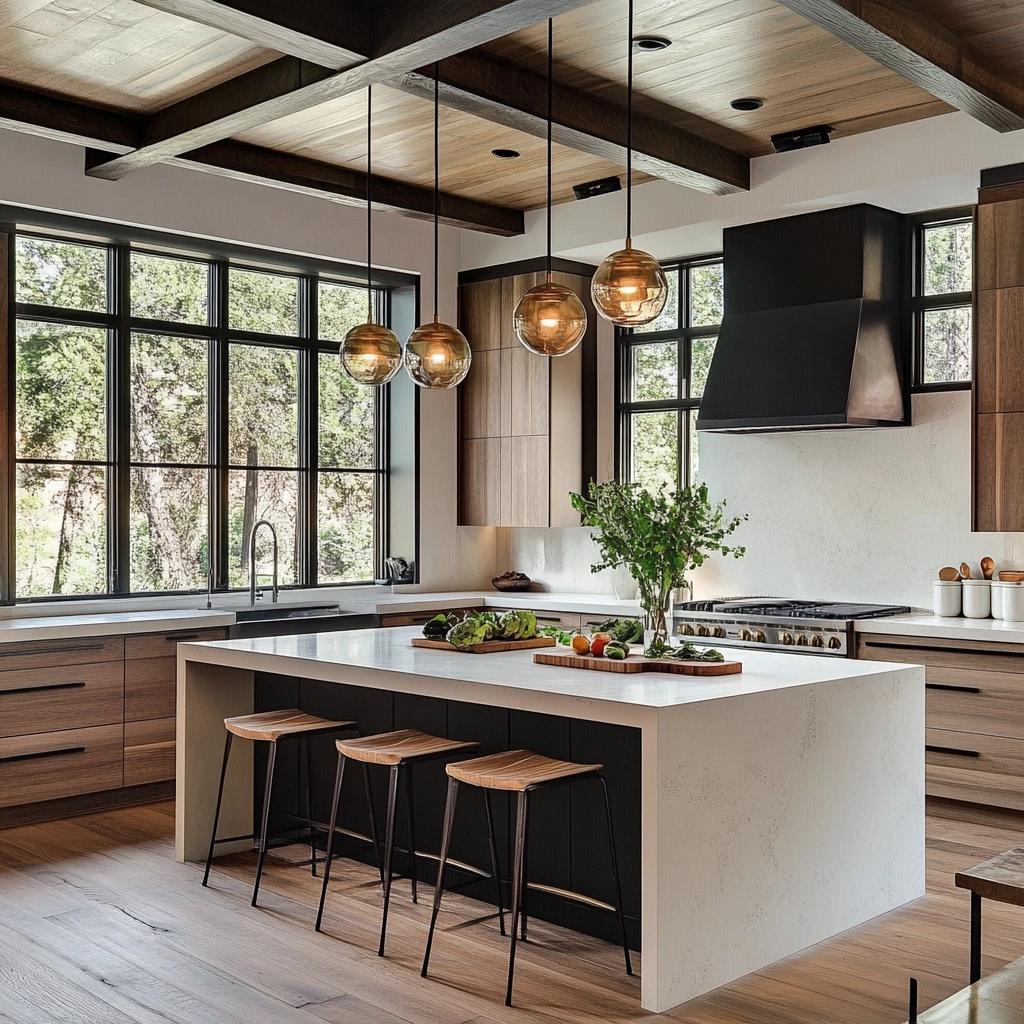 55 Planned Kitchen Island Designs to Ignite Your Inner Chef 6 55 Modelos de Cozinha Planejada com Ilha para Despertar o Chef em Você