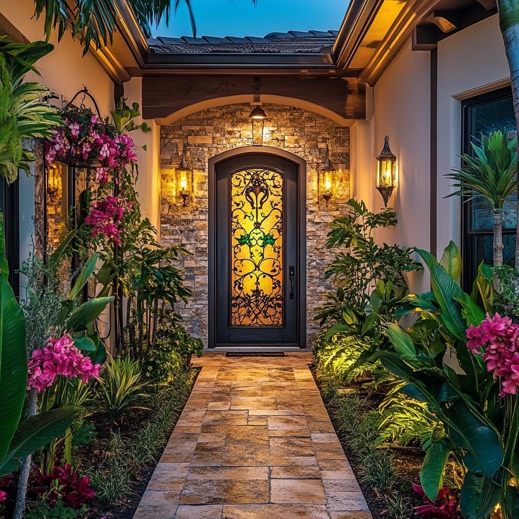 40 House Entry Ideas for a Fabulous Front Facade 1 6 Modelos de Entradas de Casas para uma Fachada Maravilhosa