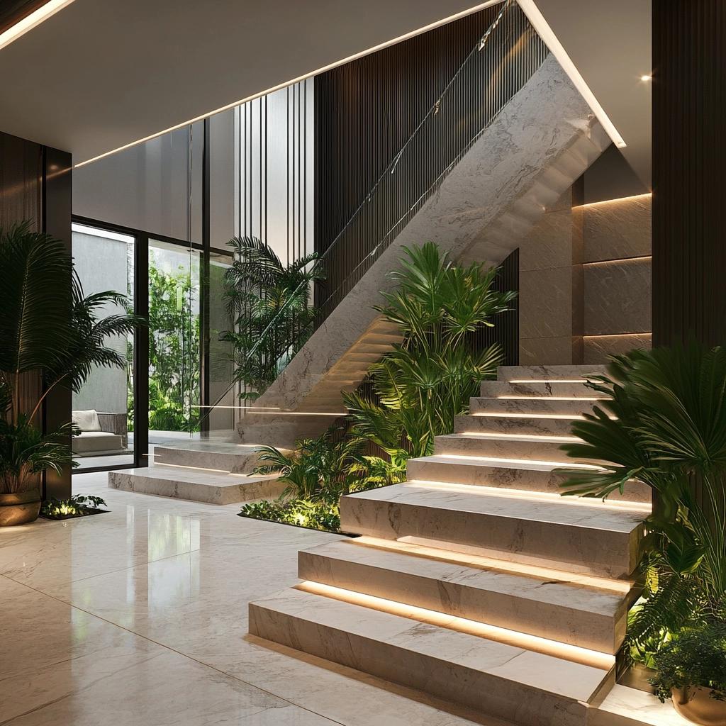 Inspire-se com 70 modelos de escadas flutuantes para a sua casa