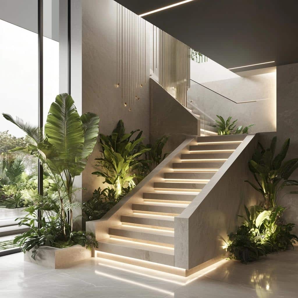 Inspire-se com 70 modelos de escadas flutuantes para a sua casa