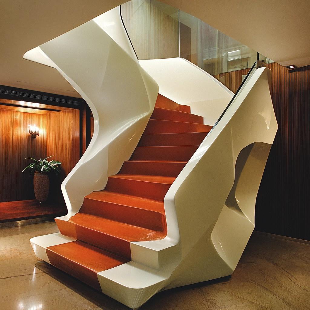 60 Stunning Modern Staircases That Are Works of Art 4 60 Modelos de Escadas Modernas para Inspirar sua Casa
