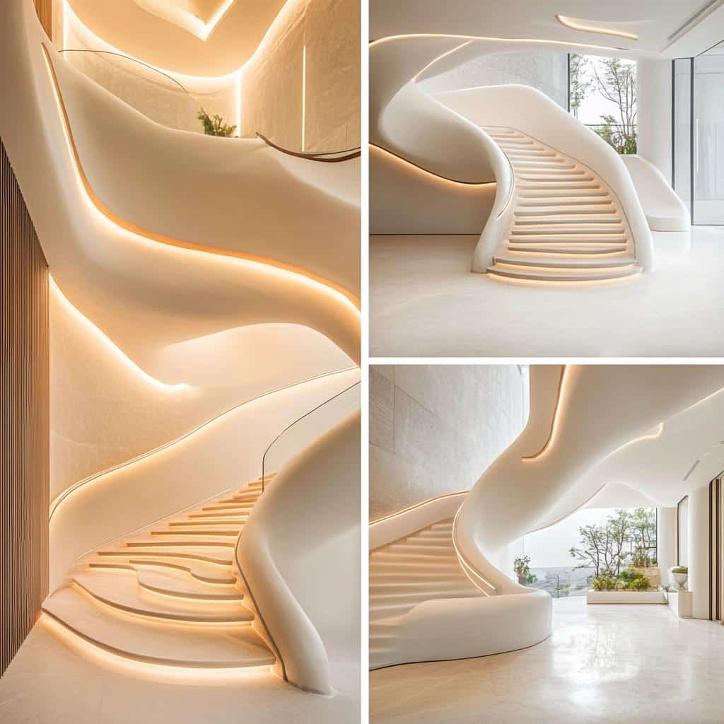 60 Stunning Modern Staircases That Are Works of Art 8 60 Modelos de Escadas Modernas para Inspirar sua Casa