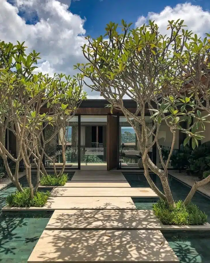 30 Charming Projects Featuring Reflecting Pools 5 Foto de espelho d'água 2 - 2