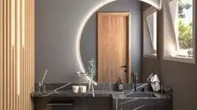 30 Sun Mirror Designs to Brighten and Decorate Your Space 7 Espelho para lavabo