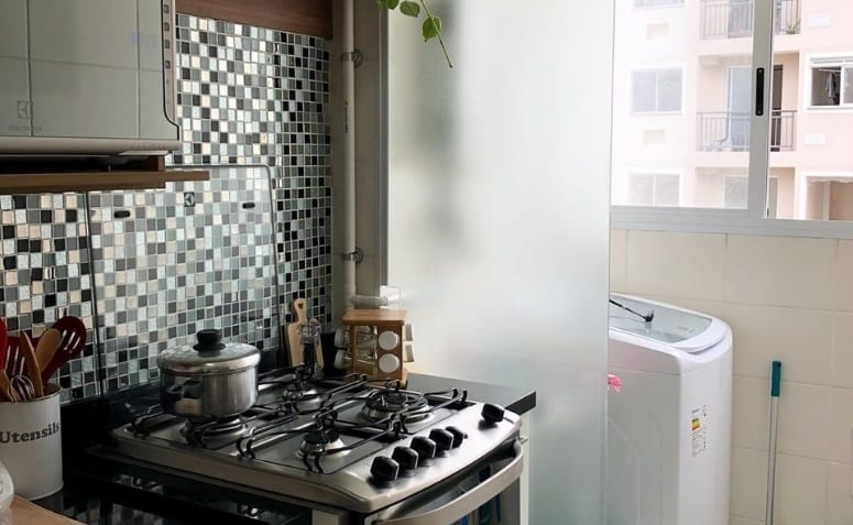 Ideias para separar a cozinha da lavanderia